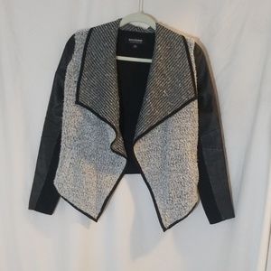 CoffeeShop Open Front Knit Cardigan Small